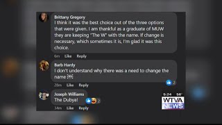 Reaction: WTVA asks Facebook followers for their response to new MUW name