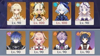 【原神】Ver.Luna Ⅷ 螺旋12層 旅人キャリー＆リンリンPTで星9攻略【Genshin Impact】