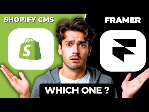 Shopify vs Framer CMS Comparison | Which Is Best for Your Website?