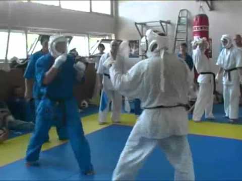 DAIDO JUKU KUDO (BLUE) VS SHOTOKAN KARATE (WHITE)