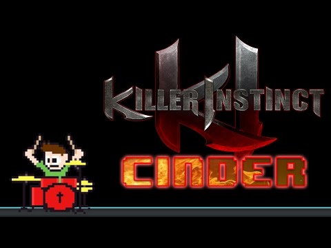 Killer Instinct - Cinder's Theme (Blind Drum Cover) -- The8BitDrummer