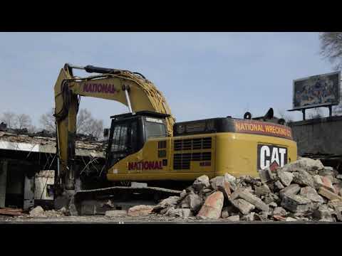 Caterpillar 345C L Moving Rubble [1-13-21]