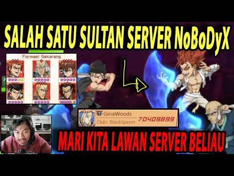🔥🔥GINAWOODS! SALAH SATU SULTAN SERVER NoBoDyX [MARI KITA BANTAI GAROU] - ONE PUNCH MAN:The Strongest