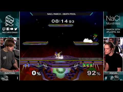 NaCl March - Pools - Paintman (Falco) vs Focus (Luigi)