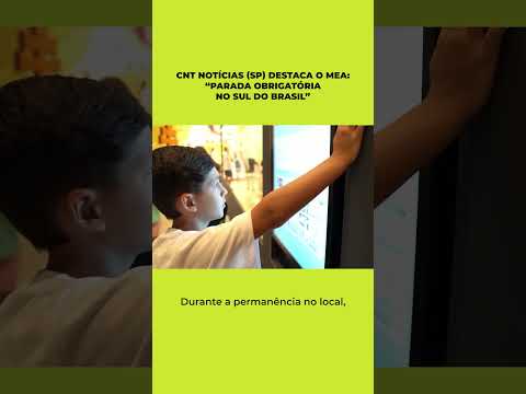 CNT Notícias (SP) destaca o MEA, em Horizontina, RS, como destino obrigatório no Sul do Brasil