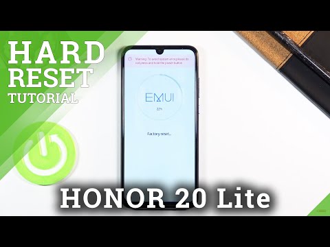 Hard Reset HONOR 20 Lite using Recovery Mode – Wipe Data / Restore Defaults