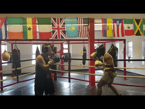 Alex and Ryan sparring (round 1)