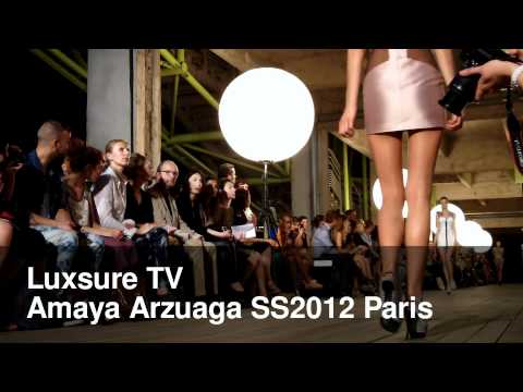 Amaya Arzuaga SS2012 Paris