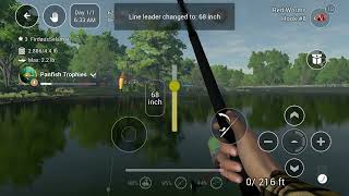 Fishing Planet - Decrease the line leader to 19 inch