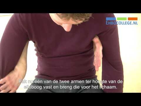 Rautek vanuit liggende positie