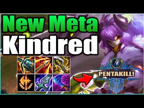 This Season 12 Meta Kindred Build Turns Kindred Into A Hyper Carry! (PentaKill!) - League Of Legends
