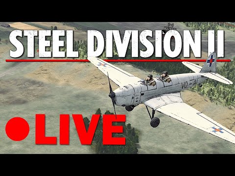 NEW DLC!! Battle of Dukla Pass LIVE! | Steel Division 2 Gameplay