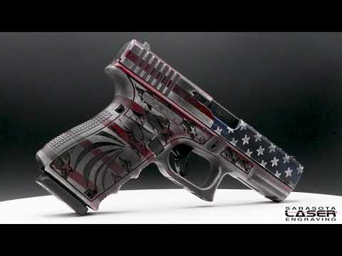 Glock 19 cerakote stipple