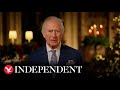 King Charles III delivers first Christmas message as sovereign