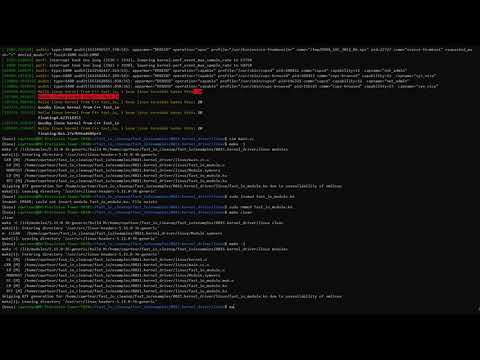 C++ Linux Kernel Module with C++20 concepts fast_io library
