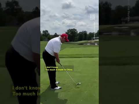 Spectators Heckle Donald Trump on Golf Course