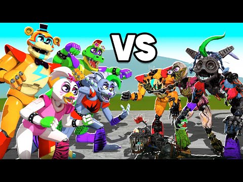 Glamrock Animatronics VS RUIN DLC BATTLE SIMULATOR (GMod)