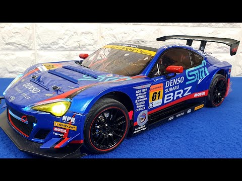 Subaru Brz Rc R&D Sport 1/10 Blue kit Sound + Kit Led Electric Touring Car Body Killerbody 48665