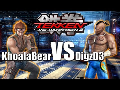 [Tekken Tag 2] Offline Session, KhoalaBear VS Digz and Paired Rank Matches.