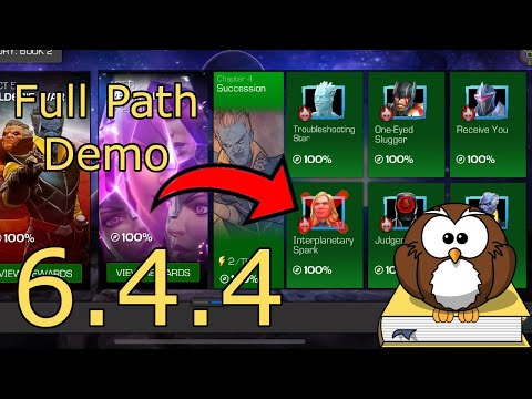 Full Run Through of 6.4.4 Interplanetary Spark - Easy Path - 2024 - MCOC