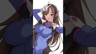 オーバーウォッチのD.Va描いてみた【イラストメイキング】 #overwatch #オーバーウォッチ