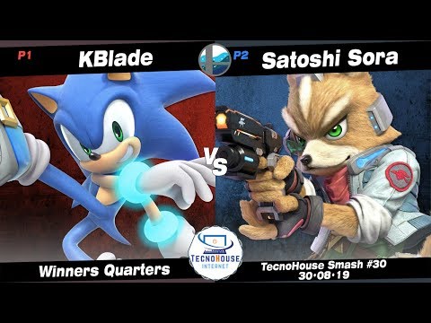 TecnoHouse #30: KBlade (Sonic) vs SS | Satoshi Sora (Fox) - Winners Quarters