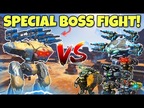 🔥 1vs6 SHARANGA VS NODENS WITH COSSACKS ARMY! || WAR ROBOTS || SPECIAL BOSS FIGHT! ||