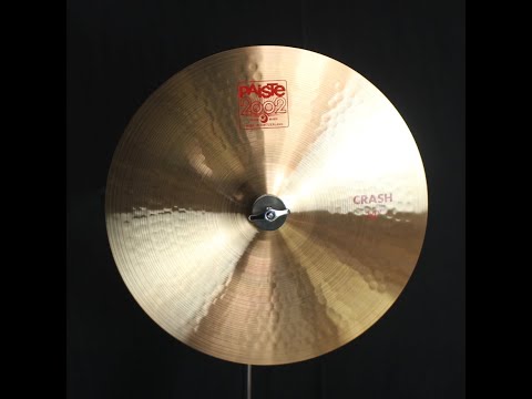 Paiste 14" 2002 Crash - 773g (video demo) image 2