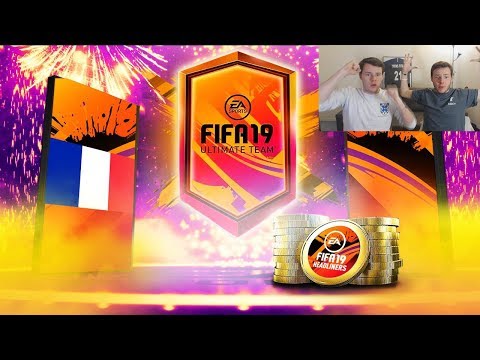 OMG INSANE FUT HEADLINERS IN A PACK!! 😱- OUR LUCKIEST PACKS! FIFA 19 PACK OPENING
