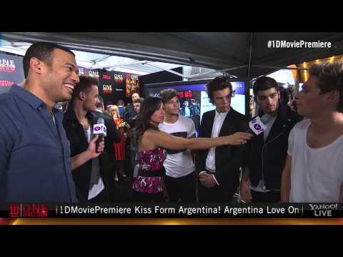 One Direction: This Is Us Red Carpet Premiere - Interview with Michael Yo and Nikki Boyer