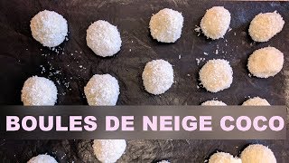 Biscuits de fêtes #7: boules coco