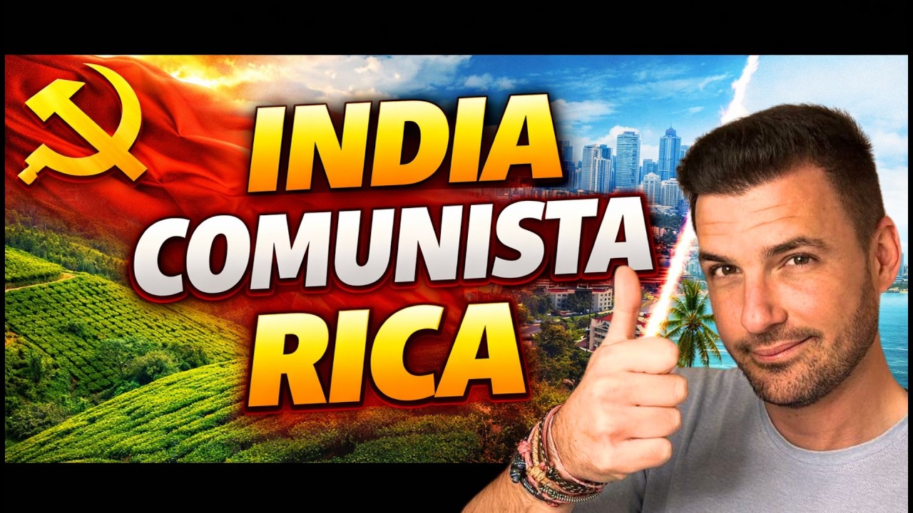 🇮🇳 Kerala, la India comunista que vive como Europa tras décadas de gobierno del partido comunista ❗👏