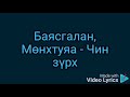 Baysgalan Munhtuya Chin Zurh