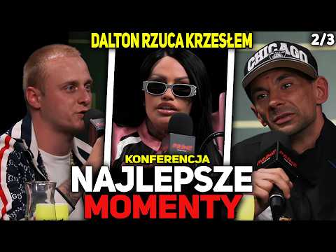DALTON ODPALONY - KONFERENCJA PRIME MMA 13 - NAJLEPSZE MOMENTY *2/3*
