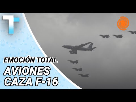 Llegaron los aviones F-16 a Las Higueras: Milei los presentará con un acto este sábado