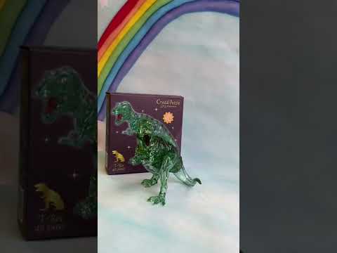 Миниатюра изображения товара 3D-пазл Crystal Puzzle Динозавр T-Rex / 90372 (зеленый)