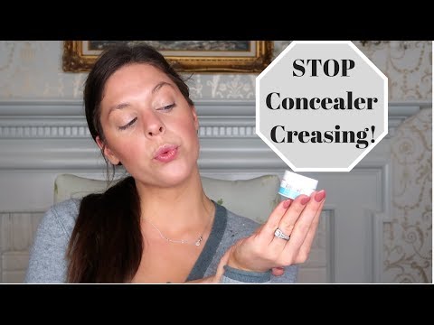 How To Stop Your Concealer From Creasing! Video