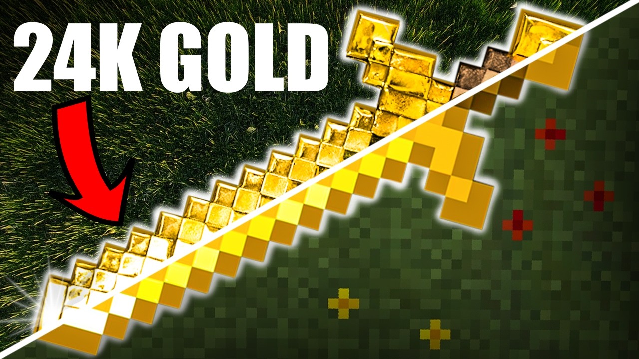 We Made Every Minecraft Sword in Real Life
