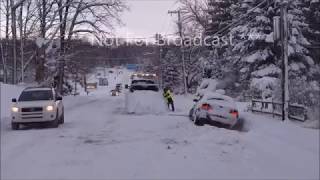 La Porte Indiana Heavy Snow and Effects Dec 31 2017