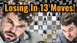 Is Magnus Even HUMAN?? Crushes Super GM w/ Jawdropping Triple Rook Sac!