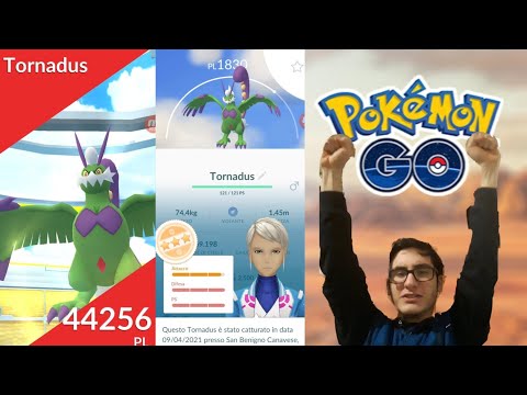 CATTURO TORNADUS FORMA TOTEM 98% AL PRIMO RAID! | Pokemon Go ITA