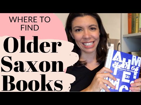 Where To Find Old Saxon Math Books