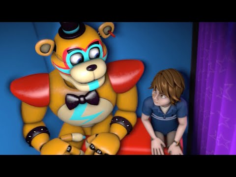 [SECURITY BREACH] Gregory And Freddy Hide From Vanny...