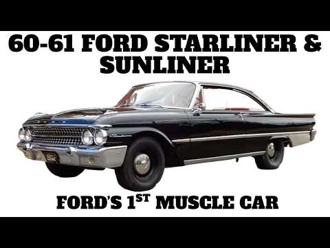 Ford Starliner e Sunliner del 1960 e 1961: dove è nata la Ford Muscle