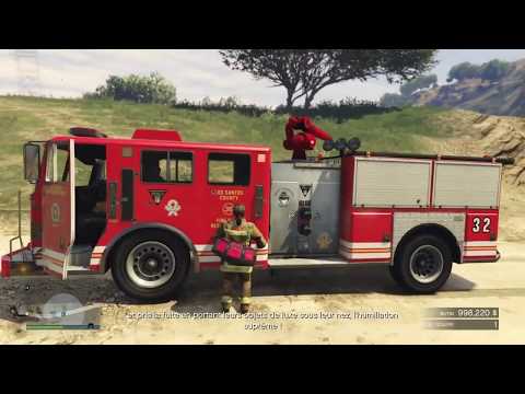 GTA ONLINE Casino heist. In tricky mode. Uniform and fire truck.