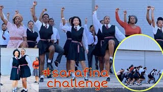 Watch Imbewu cast does the Sarafina challenge for 