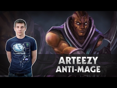 Arteezy Anti-Mage new build | ethereal blade | best carry | Highlights — Dota 2