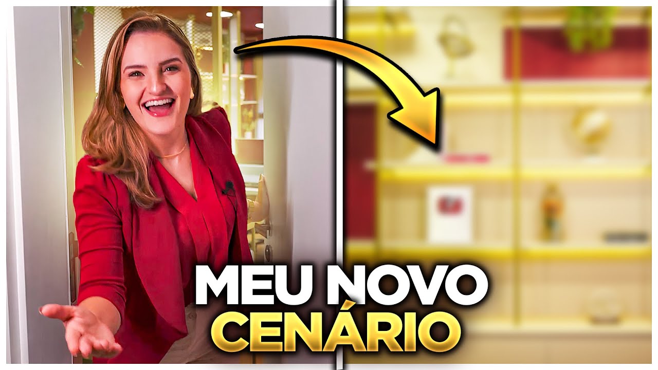 🔴 TOUR COMPLETO PELO MEU NOVO ESCRITÓRIO! | O Cenário dos Vídeos Mudou…