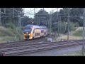 Trains in Sittard 10-07-2012 Op 11-07-2012 stond ik om 21:00 aan de zuidkant van Sittard, waar de lijnen richting Maastricht en Heerlen splitsen.
Hier filmde ik enkele personentreinen (Plan V, Sprinter en IRM) die voorbij kwamen. On the 10th of Juli 2012 I made some shots of the trains passing by the station of Sittard.
This evening only passenger trains passed by (Plan V, Sprinter and IRM).