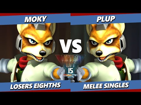 Tipped Off 15 TOP 8 - Plup (Fox) Vs. moky (Fox) Smash Melee - SSBM